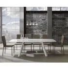 Silla de Cocina Tapizada Totalmente en 2 Piezas de Piel Sintética - Atenea Viadurini