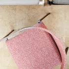 Silla de exterior de aluminio con o sin cojín, alta calidad, 4 piezas - Filomena Viadurini