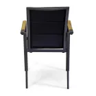 Silla de Exterior en Aluminio con Textilene de Doble Capa - Excursión Viadurini