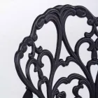 Silla de exterior en aluminio pintado acabado mate, 2 piezas - Casiro Viadurini