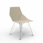 Silla de exterior de policarbonato y polipropileno de diseño Faz Vondom Viadurini
