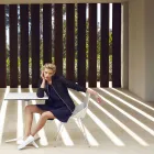 Silla de exterior de policarbonato y polipropileno de diseño Faz Vondom Viadurini