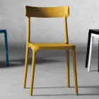 Silla de diseño para exterior / interior de polipropileno fabricada en Italia Peia Viadurini
