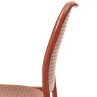 Silla de Jardín en Metal Pintado Made in Italy 2 Piezas - Synergy Viadurini