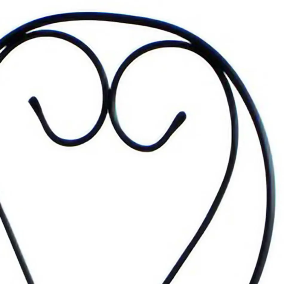 Silla de jardín totalmente de metal - Archivo Viadurini