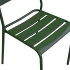 Silla de jardín totalmente de metal - Cinta Viadurini