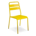 Silla de jardín totalmente de metal - Cinta Viadurini