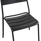 Silla de jardín totalmente de metal - Cinta Viadurini