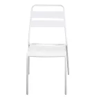 Silla de jardín totalmente de metal - Cinta Viadurini