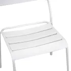 Silla de jardín totalmente de metal - Cinta Viadurini