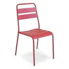 Silla de jardín totalmente de metal - Cinta Viadurini