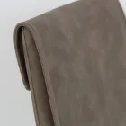 Silla de interior con respaldo alto en piel sintética Made in Italy - Cleto Viadurini