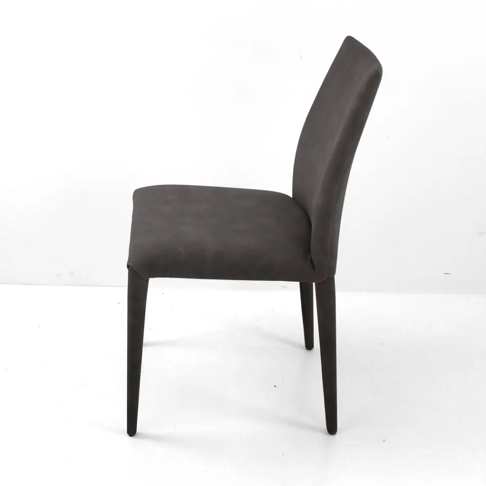 Silla Indoor Totalmente Tapizada Made in Italy - Meyer Viadurini