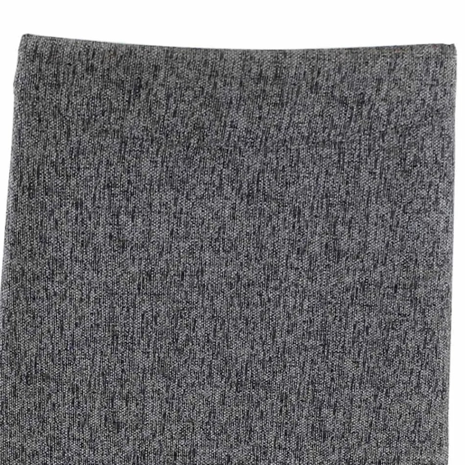 Silla de Comedor Totalmente Tapizada en Tela Made in Italy - Roslin Viadurini