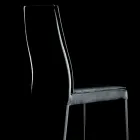 Silla de salón totalmente tapizada Made in Italy - Aosta Viadurini