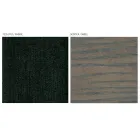 Silla de Salón en Tela y Madera Maciza de Haya Made in Italy - Rein Viadurini