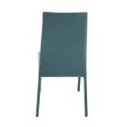 Silla de salón tapizada en tela Made in Italy - Roslin Viadurini