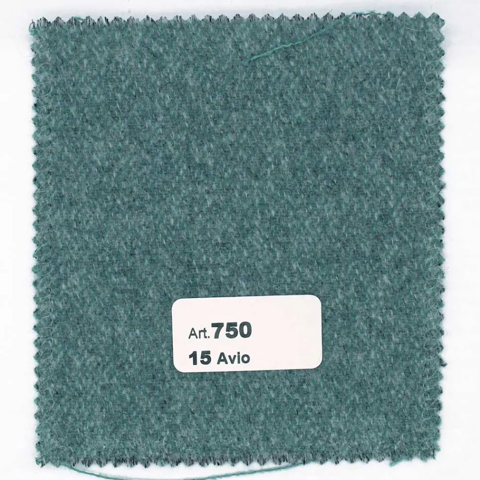 Silla de salón tapizada en tela Made in Italy - Roslin Viadurini