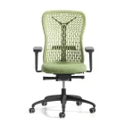 Silla de oficina ergonómica y giratoria con reposabrazos Made in Italy - Fulvio Viadurini