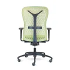 Silla de oficina ergonómica y giratoria con reposabrazos Made in Italy - Fulvio Viadurini