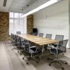 Silla de oficina ergonómica giratoria con ruedas y reposabrazos - Filanna Viadurini