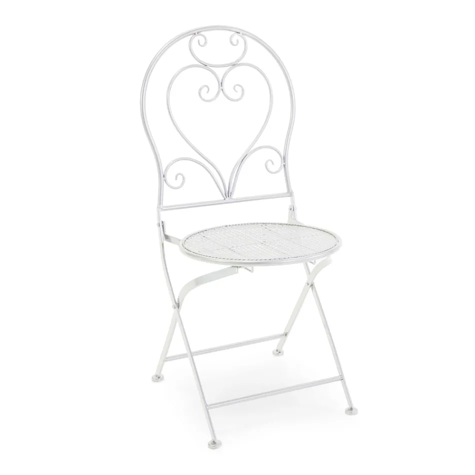 Silla de estilo clásico fabricada en metal - Cruise Viadurini