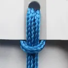 Silla de Lujo con Reposabrazos en Haya Blanqueada y Cuerda Made in Italy - Nora Viadurini