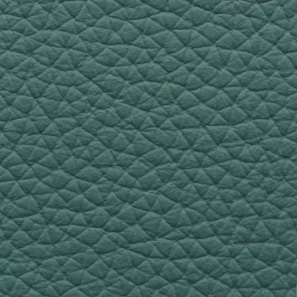 Silla de cuero de lujo con patas de metal Made in Italy, 2 piezas - Molde Viadurini