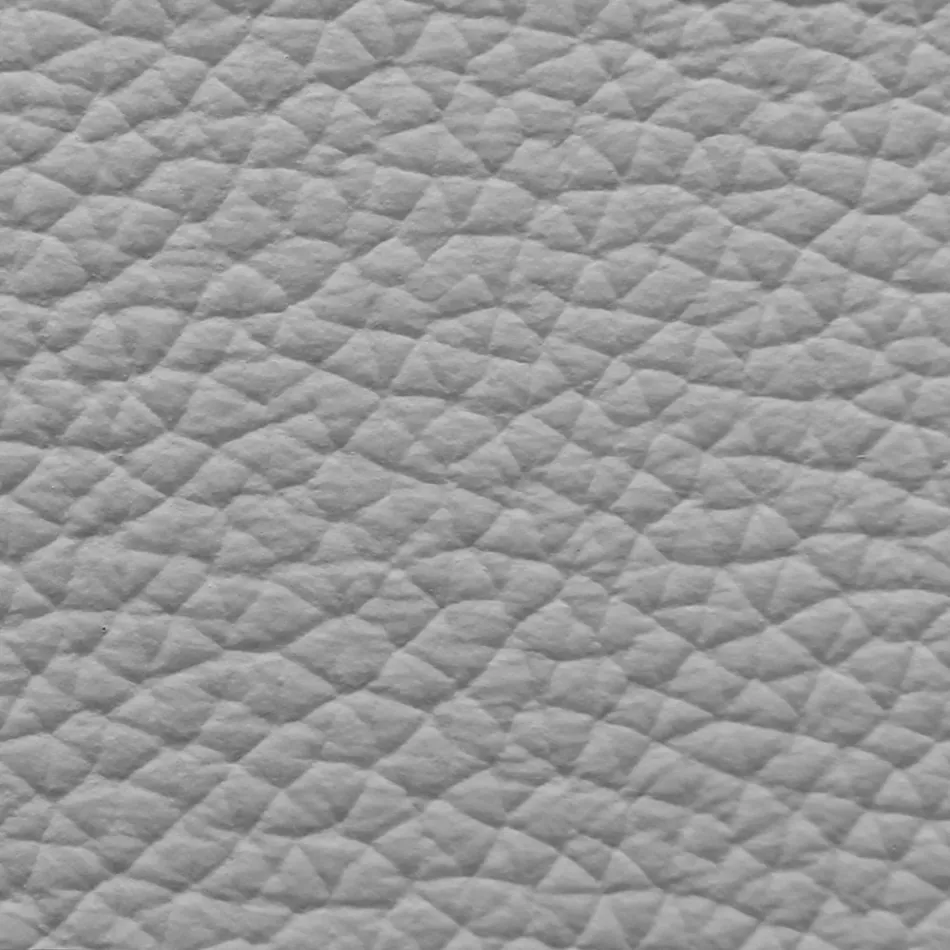 Silla de cuero de lujo con patas de metal Made in Italy, 2 piezas - Molde Viadurini