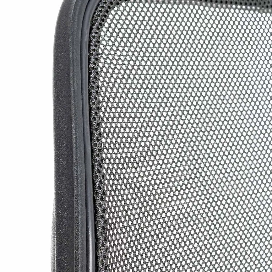 Silla de oficina giratoria en nailon y tejido de malla en 3 colores - Rasha Viadurini