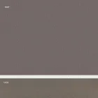 Silla acolchada de acero y asiento de piel sintética con borde blanco – Nirvana Viadurini