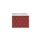 Silla en Madera y Tela Diseño Clásico Respaldo Cruzado - Debussy Viadurini