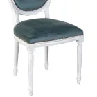 Silla de madera maciza de haya y asiento de gomaespuma Made in Italy - Lamiral Viadurini