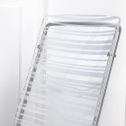 Silla en plexiglás transparente y hierro Made in Italy 2 piezas - Charlotte Viadurini