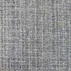 Silla de tela con estructura de metal negro de lujo Made in Italy - Cocoa Viadurini