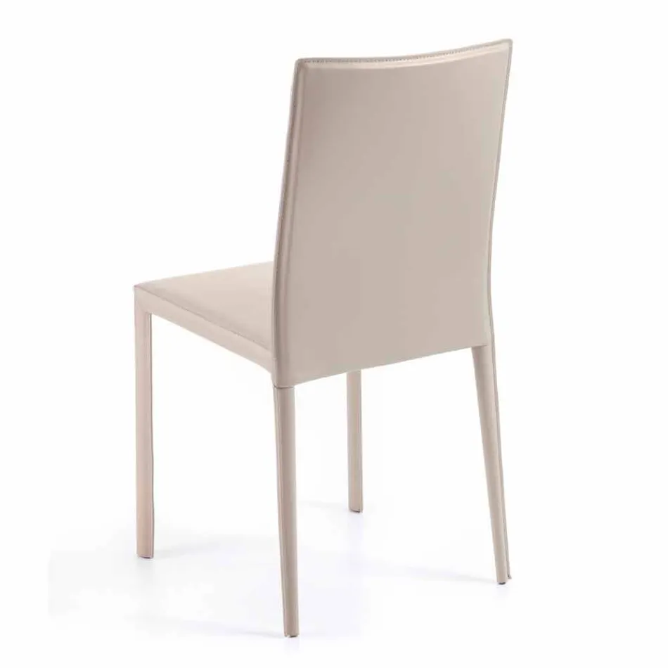 Diseño moderno que vive la silla H88,5cm hecho en Italia Carly Viadurini