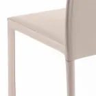 Diseño moderno que vive la silla H88,5cm hecho en Italia Carly Viadurini