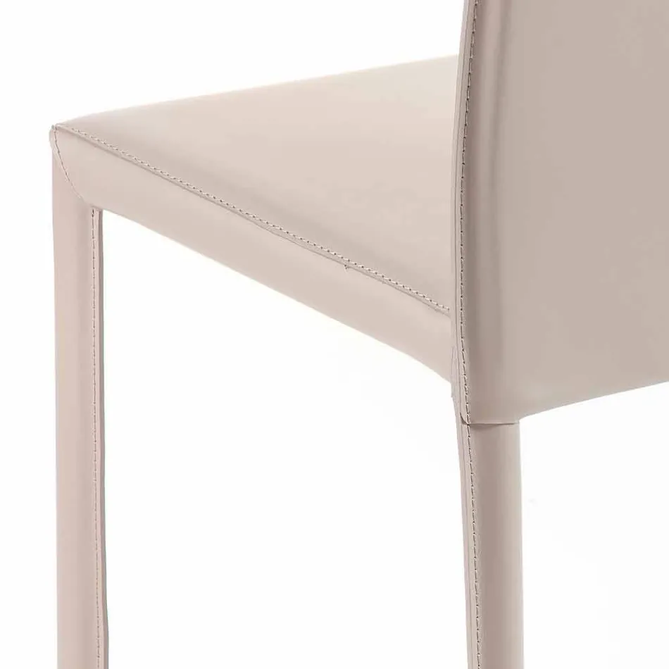 Diseño moderno que vive la silla H88,5cm hecho en Italia Carly Viadurini
