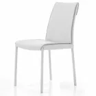 Silla de salón moderna acolchada y tapizada Made in Italy – Monnalisa Viadurini