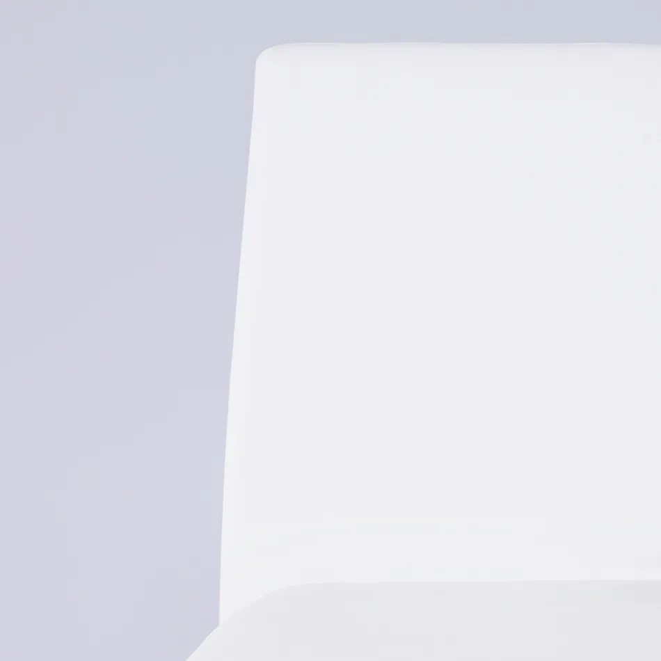 Silla de salón moderna en ecopiel y metal Made in Italy - Reka Viadurini