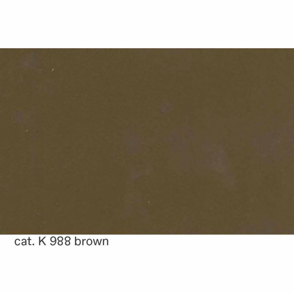 Silla de acero moderna con asiento de cuero de lujo Made in Italy - Beniamino Viadurini