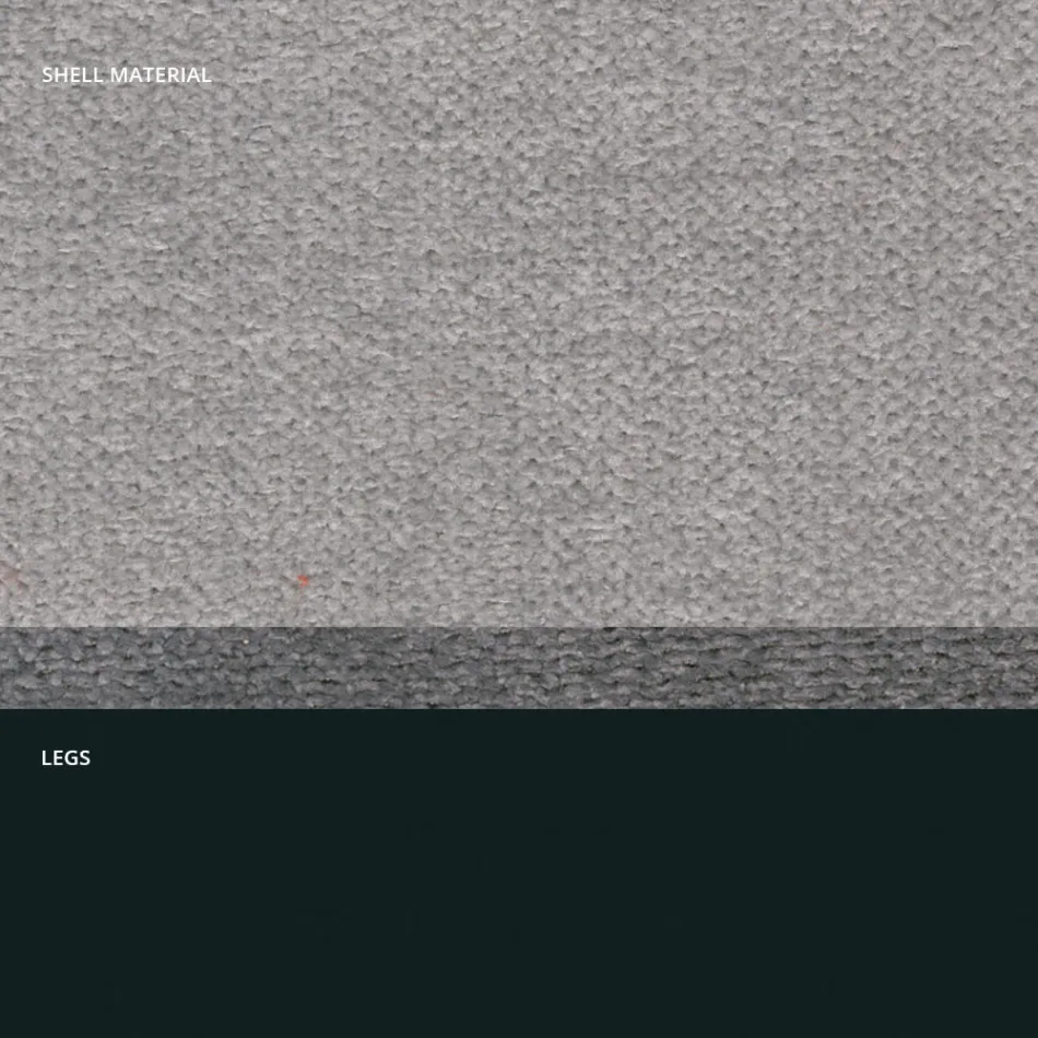 Silla moderna de tela y patas triangulares fabricada en Italia, Oriella Viadurini