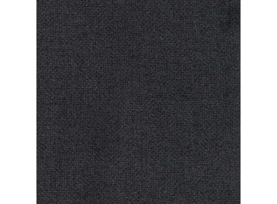 Silla monocasco en tela de colores y diseño en metal negro - Florinda Viadurini