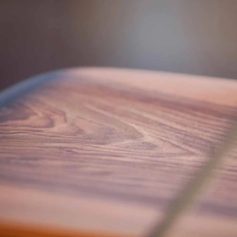 Silla de comedor artesanal en madera y acero Made in Italy - Valencia Viadurini