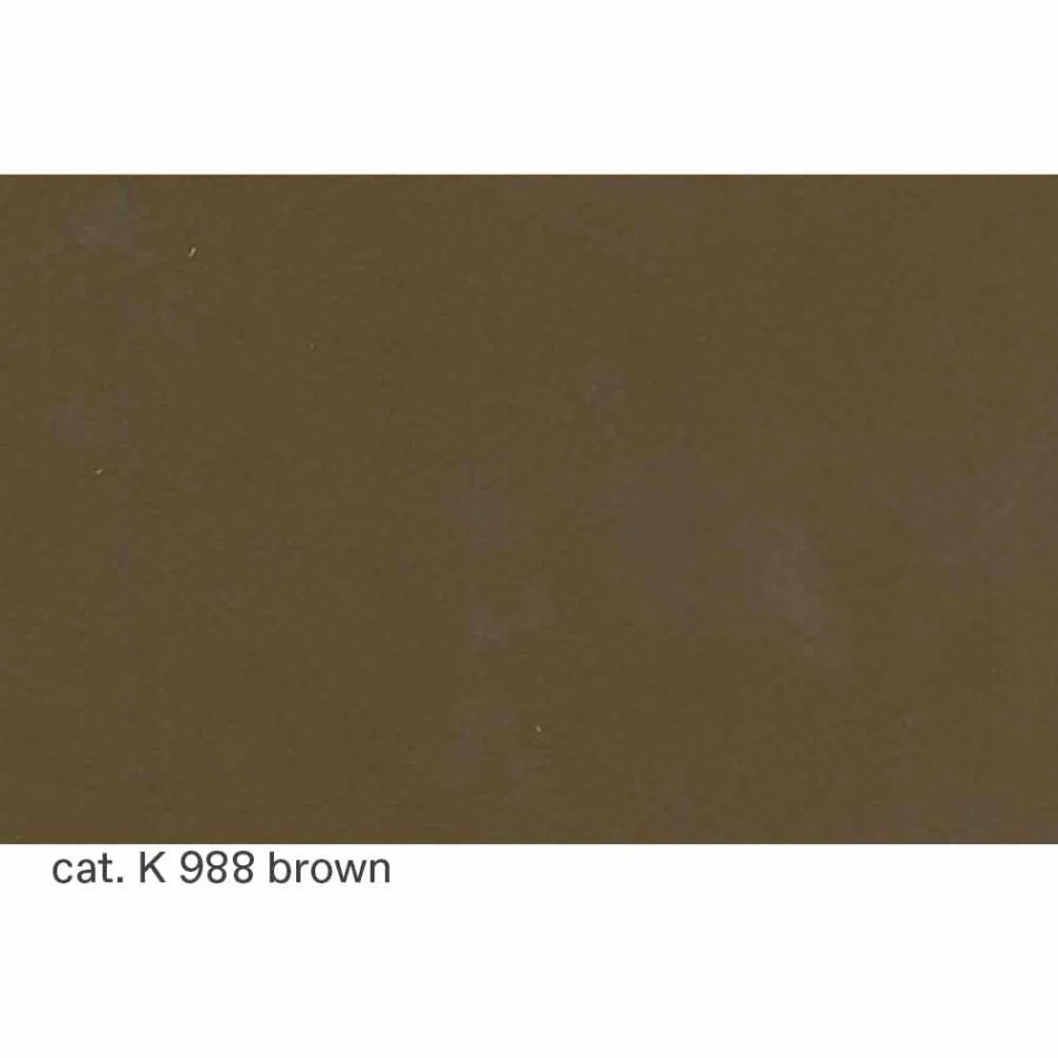 Silla de comedor en acero cromado y cuero Made in Italy - Beniamino Viadurini