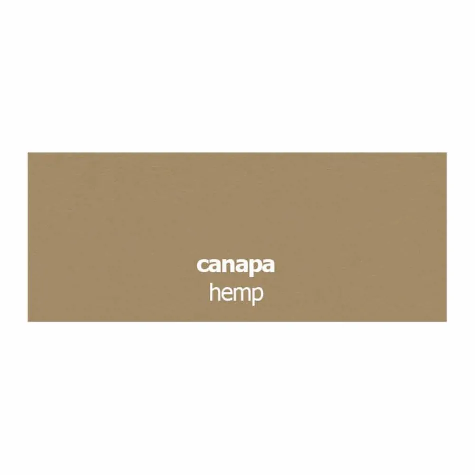 Silla de comedor en Ecopiel y metal Made in Italy, 2 piezas - Selenio Viadurini