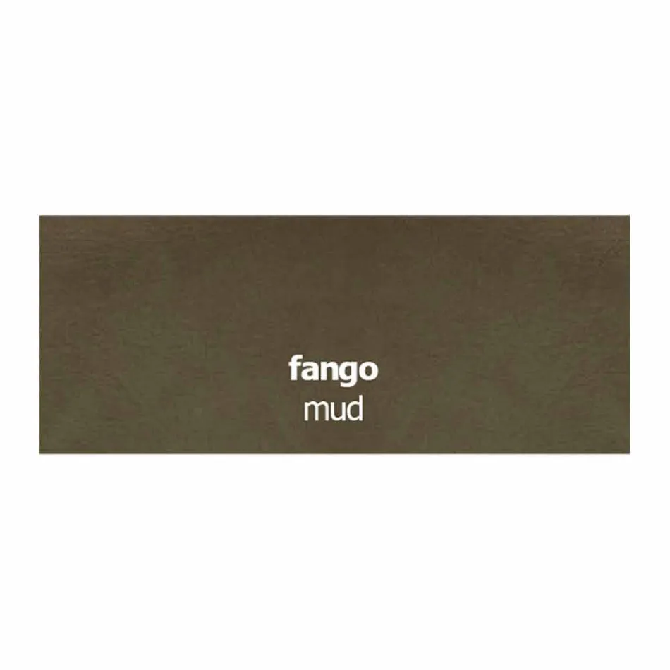 Silla de comedor en Ecopiel y metal Made in Italy, 2 piezas - Selenio Viadurini