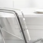 Silla de comedor de plexiglás Made in Italy 2 piezas - Charlotte Viadurini
