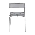 Silla de comedor de plexiglás Made in Italy 2 piezas - Charlotte Viadurini