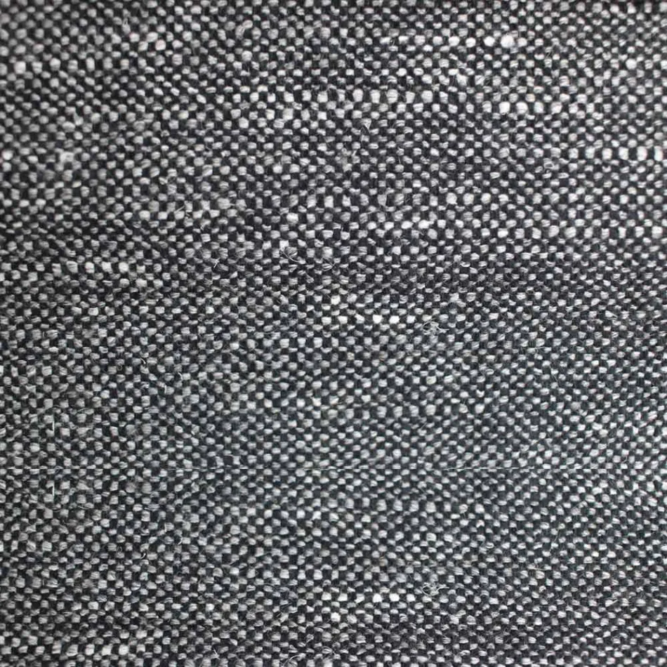 Silla de comedor de tela con base de madera Made in Italy - Coco Viadurini